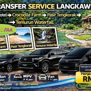 Transfer Service From Bayou Hotel Langkawi to Zone 25