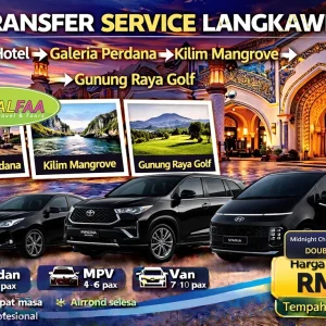 Transfer Service From Bayou Hotel Langkawi to Zone 21