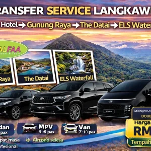Transfer Service From Bayou Hotel Langkawi to Zone 26