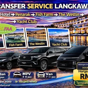 Transfer Service From Bayou Hotel Langkawi to Zone 19