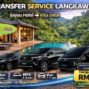 Transfer Service From Bayou Hotel Langkawi to Zone 27