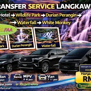 Transfer Service From Bayou Hotel Langkawi to Zone 22